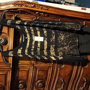Lane Bryant 18/20 black/gold tank